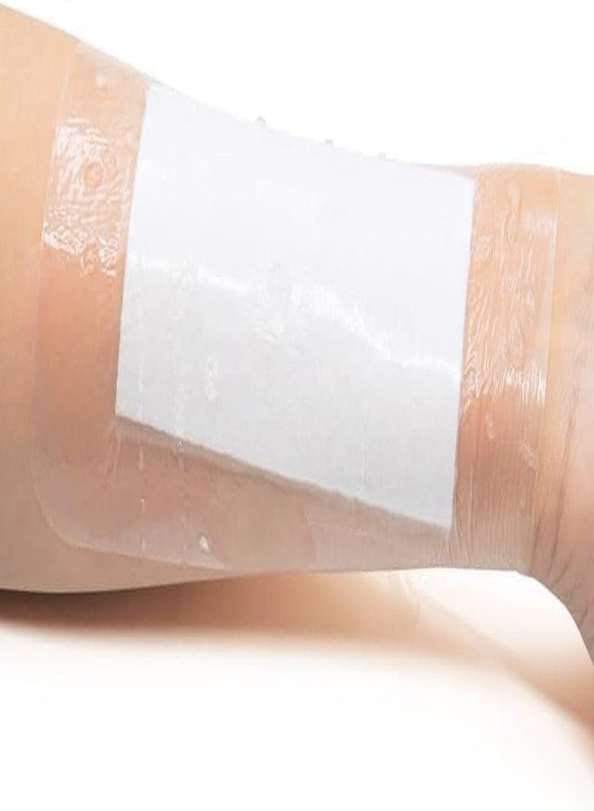 AndicAge Waterproof Bandage, Large Clear Adhesive Dressing, 4 * 6inch 10pcs - Image 1
